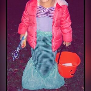 Girls mermaid costume